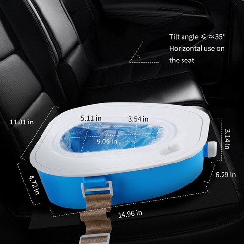 Asiento De Inodoro Portátil Qiur Inodoro Portátil Para Autom