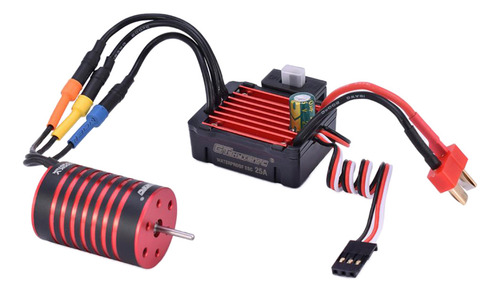 Motor Sin Cepillos 25a Esc 4500kv/4800kv Resistente A 4800kv