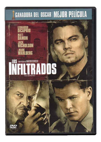 Los Infiltrados Leonardo Di Caprio / Matt Damon Película Dvd