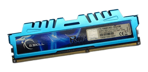 Memória Gamer G.skill Ripjaws X Ddr3 8gb