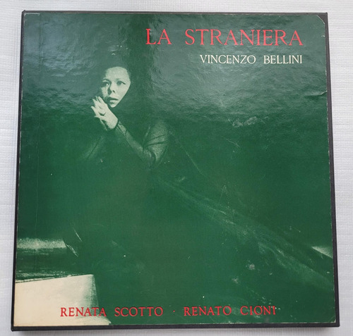 Scotto Cioni Vincenzo Bellini La Straniera Box Lp Vinilo 