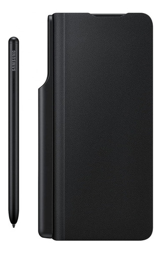 Samsung Flip Cover Para Galaxy Z Fold 3 Fold3 Con S-pen  