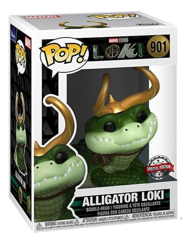 Funko Pop Marvel: Loki Alligator Loki 901 (special Edition)