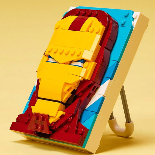 Dibujos De Ladrillo De Lego De Juguete De Iron Man Con 204 P