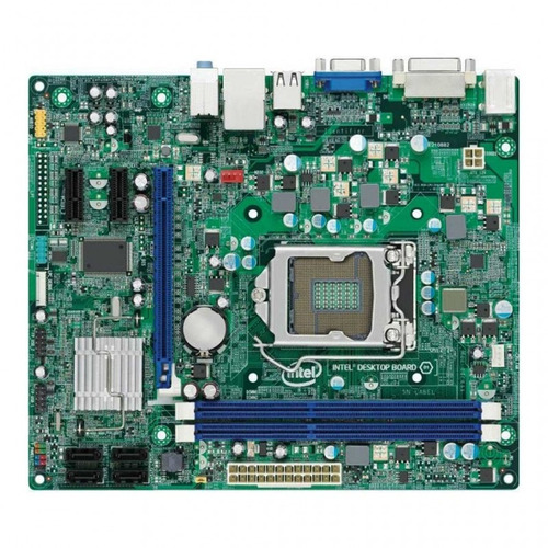 Placa Mae Intel Dh61bf Oem Socket 1155 I3 I5 I7 Sem Espelho (Usado)