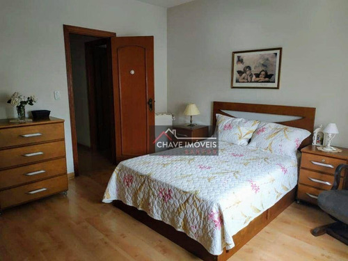 Imagem 11 de 15 de Apartamento Com 3 Dormitórios À Venda, 220 M² Por R$ 750.000 - José Menino - Santos/sp - Ap3146