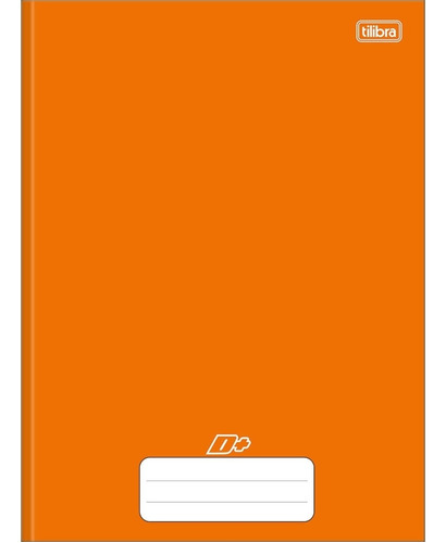 Caderno Brochura Cd Universitário D+ Laranja 96 Fls Tilibra