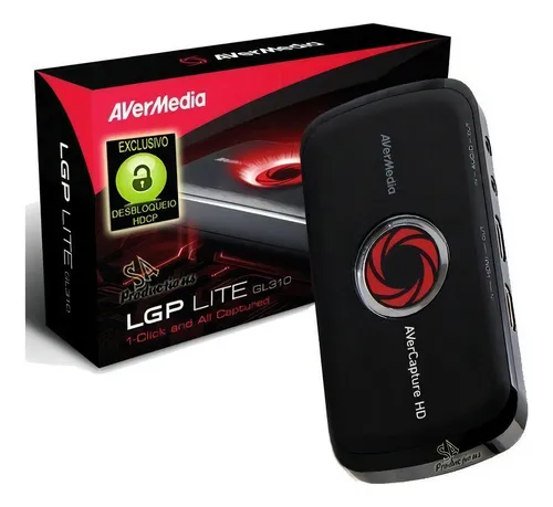 Tarjeta Captura Avermedia Live Gamer Portable Lite Lgp GL310