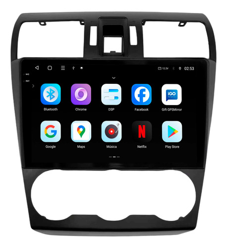 Multimidia Soaudio S8 Forester Impreza 14 /15 4+64gb Octa 9p