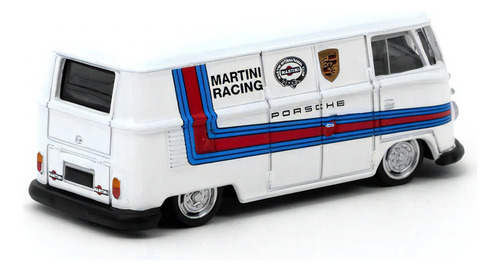 Miniatura Vw Kombi T1 Panel Van Martini 1/64 Tarmac Schuco