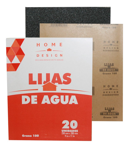 Lija De Agua Grano 100 - Home Design Pc
