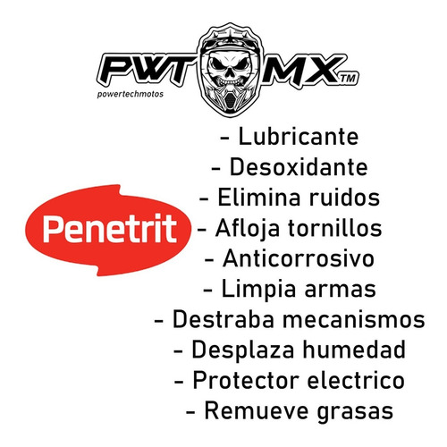 Lubricante Multiuso Penetrit 10 Funciones 250ml - Powertech
