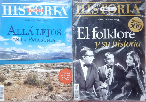 Lote X 2 Revistas Todo Es Historia Usado #
