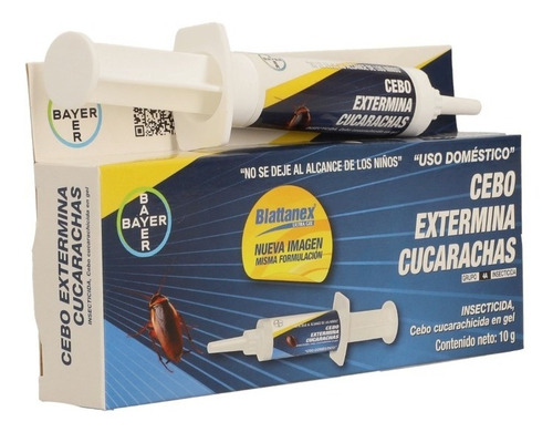 Imagen 3 de 8 de Jeringa Mata Cucarachas Bayer 10g
