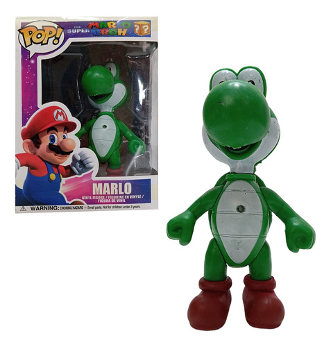 Yoshi - Mario Bros - Figura Con Luz