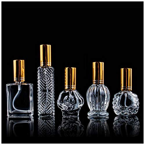 H&d Hyaline & Dora Set De 5 Botellas Vacías De Perfume De Vi