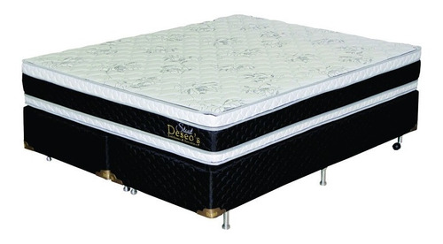 Sommier Deseo´s Stout Ortopédico Esp D45 C/pillow 158x198x29