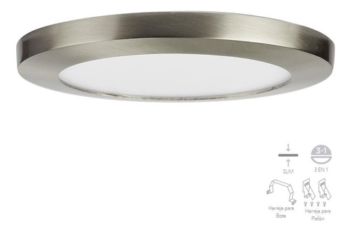 Lampara Led Empotrable 9 W Blanco Frio Ydled-15rd/9w/40s