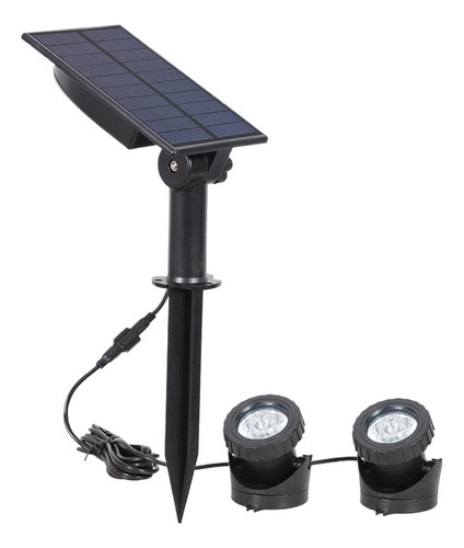 1/2/3/5 Rgb Solar Led Spot Light Lámpara 2 Lámparas