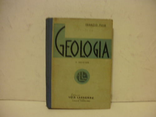 Geologia -  Puig .-  Primera Edicion    