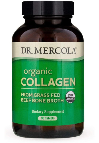 Colágeno Orgánico Dr. Mercola 90 Tabletas