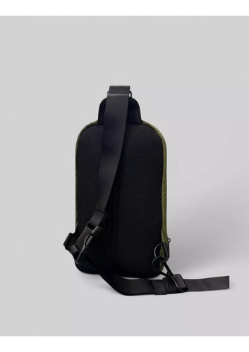 Bolsa Bandolera Tommy Hilfiger Sling Bag Color Verde Oscuro