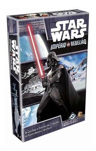 Jogo De Tabuleiro Cartas Star Wars: Império Vs Rebelião 