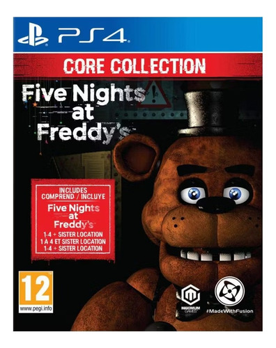 Five Nights At Freddys Core Collections  Ps4 Nuevo Sellado.