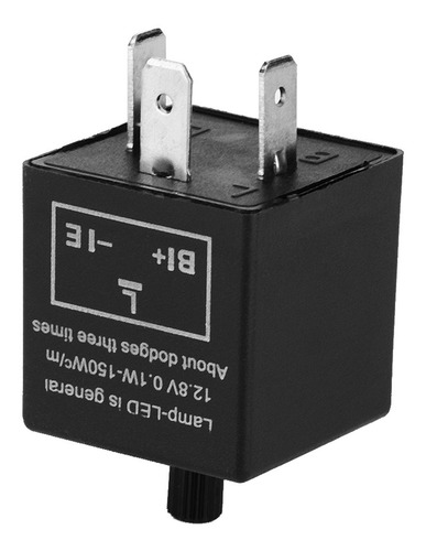 12 V 3 Pines Ajustable Luz Led Flasher Parpadeo Relé Fix