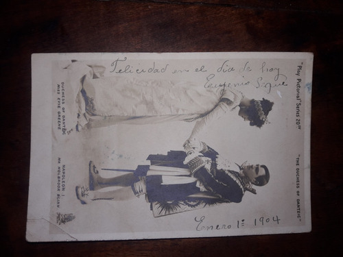 Tarjeta Postal Circulada. Bragado- Año 1904 