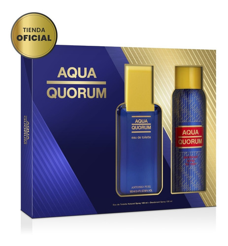 Quorum Aqua Quorum Edt 100ml + Deo 150ml - Perfume Hombre