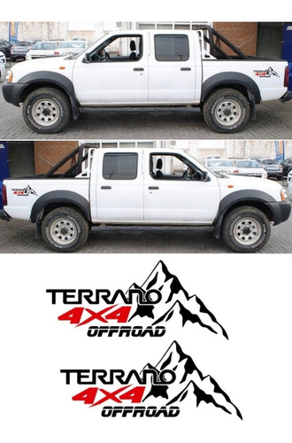 Adhesivo Nissan Terrano Montañas Pick Up