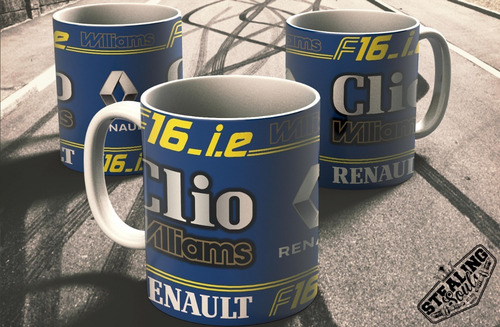Imagen 2 de 3 de Taza Fierrera | Clásicos Argentinos | Renault Clio Williams
