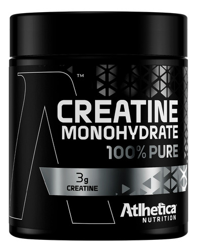 Creatina 100% Pura 300g - Atlhetica Nutrition - Creatine 
