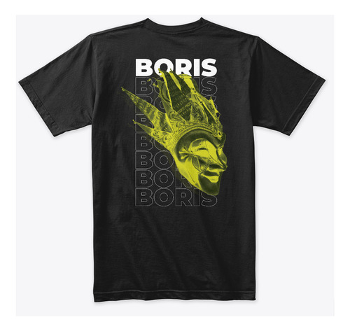 Camiseta Boris Brejcha Fckng Serious Doble Estampado Light