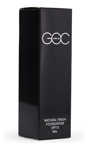 Base de maquillaje líquida GOC Base De Maquillaje GNF01 Natural Finsih tono tono 03 - 30mL 30g