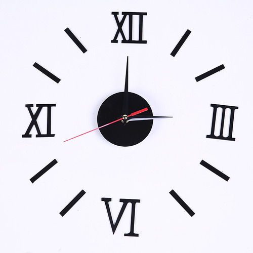 Nuevo Reloj De Pared Acrílico Luminoso Con Números Romanos