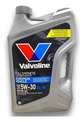 Aceite Valvoline 5w30 Sintetico Importado Usa Nafta Diesel 