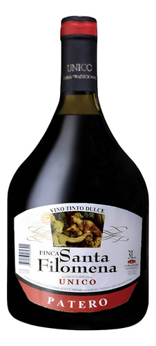 Vino Tinto Santa Filomena Patero En Botellón De 3 Litros