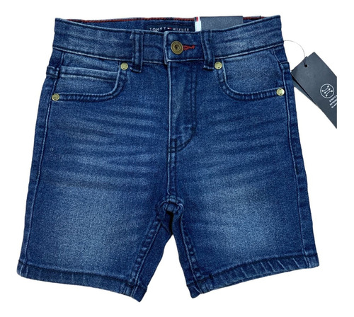 Bermuda Jeans Infantil Tommy Hilfiger Original Importada Eua