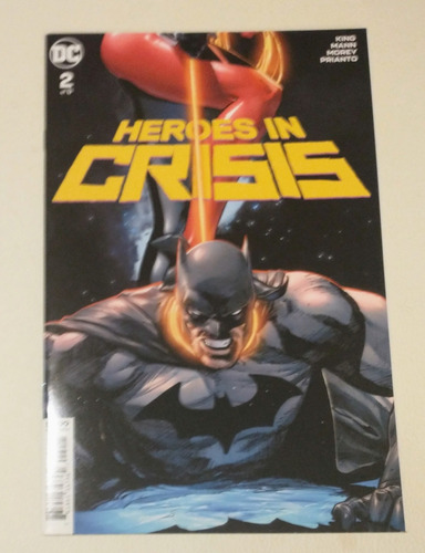 Heroes In Crisis #2 Tom King Clay Mann Dc Comics 