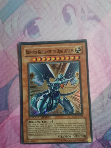 Blue Eyes Shining Dragon Mov 001 Español Super Rare Yugioh