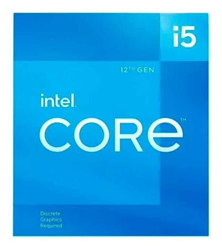 Procesador Intel Core I5 12400f Fclga1700