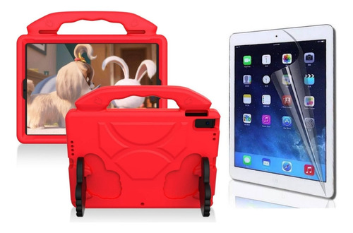 Carcasa Niños Para iPad 10.2 7ma Y 8va Generación + Lámina