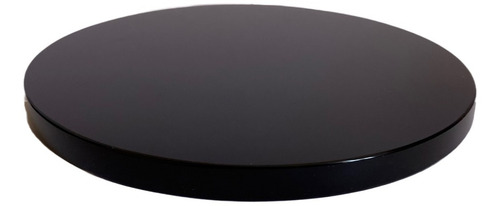 Espejo Obsidiana Negra Liso De 5 Cm Con Base