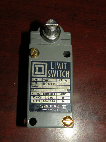 Square D Bo54b2 Series B Class 9007 Limit Switch Nos Ccv