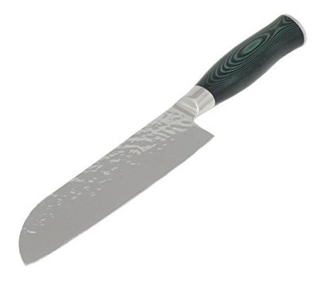 Chef Craft 21953 Elite Aleman Acero Inoxidable Santoku Cuchi