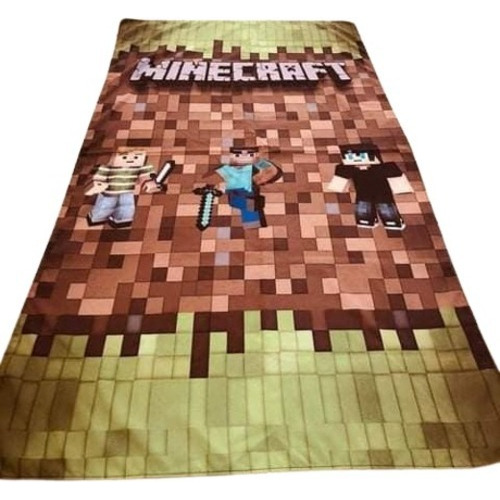 Minecraft - Toalla Microfibra 