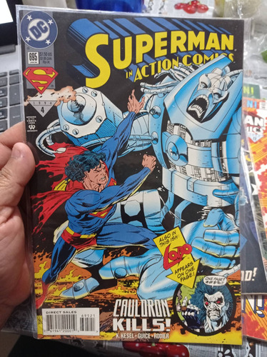 Cómic Dc En Inglés Superman In Action Cómics No.695 Var  13 