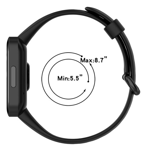 3 Correas Deportivas De Silicona Para Redmi Watch 2 Lite